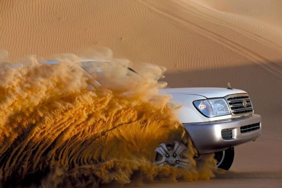 Excursión al desierto con Dune Bashing y cena desde el Puerto Zayed